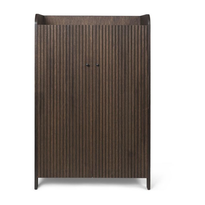 Ferm living sill low skåp dark stained oak