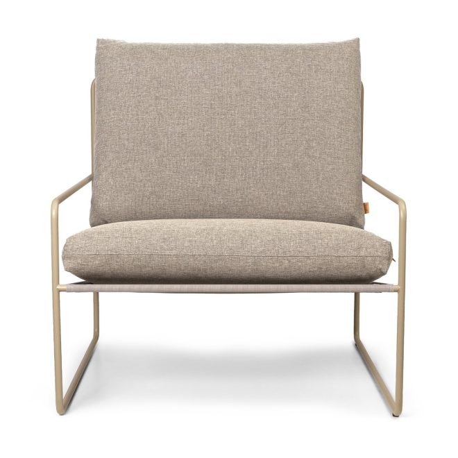 Ferm living desert fåtölj cashmere-dark sand