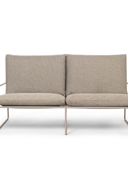 Ferm living desert 2-sits soffa cashmere-dark sand
