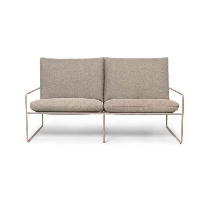 Ferm living desert 2-sits soffa cashmere-dark sand