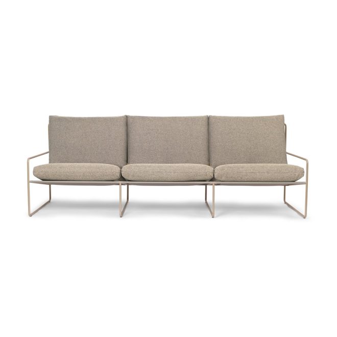 Ferm living desert 3-sits soffa cashmere-dark sand