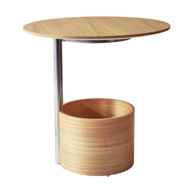 Maze parasol s soffbord Ø50 cm oak