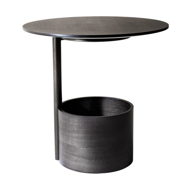 Maze parasol s soffbord Ø50 cm dark stained oak