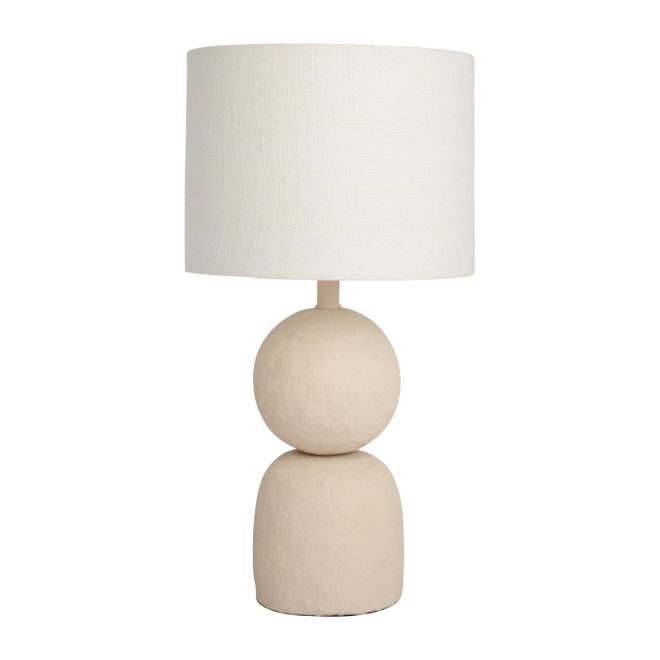 Watt & veke cia bordslampa 38 cm nude-white