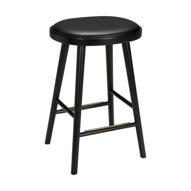Hans k colibri barpall 63 cm ek svart bets-svart dyna