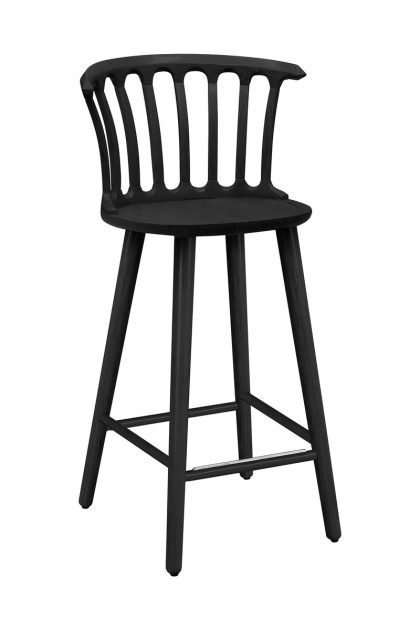Hans k san marco barstol 63 cm ask svart bets