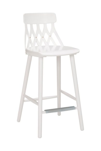 Hans k y5 barstol 63 cm vit björk