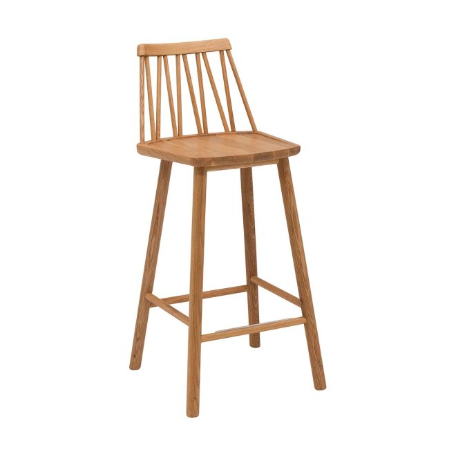 Hans k zigzag barstol 63 cm ek oljad