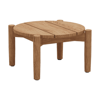 Skargaarden koster loungebord litet Ø42 cm teak
