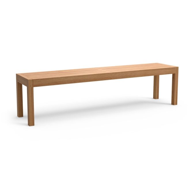 Skargaarden laknäs bänk 180x40x45 cm teak