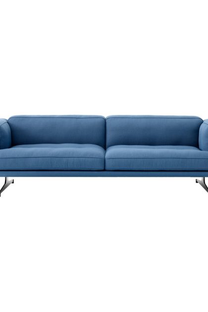 &tradition inland av23 3-sits soffa vidar 4 denim blue 733-svarta ben