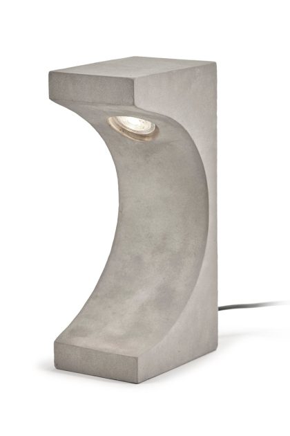 Serax tangent concrete bordslampa 33 cm grey