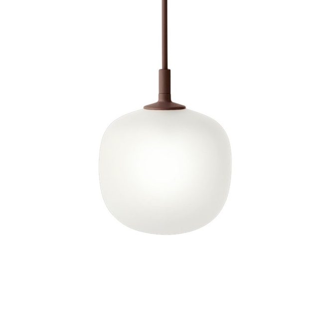 Muuto rime pendel Ø12 cm deep red