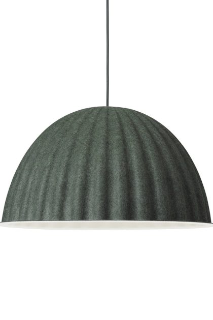 Muuto under the bell taklampa Ø55 cm dark green