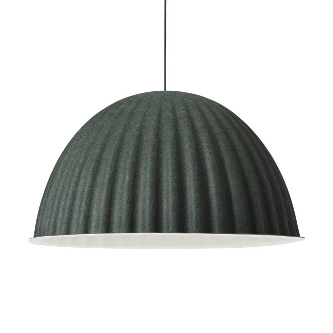 Muuto under the bell taklampa Ø82 cm dark green