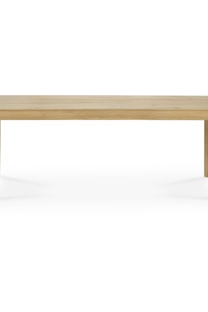 Ethnicraft bok matbord 200/300x100x76 cm hårdvaxoljad ek