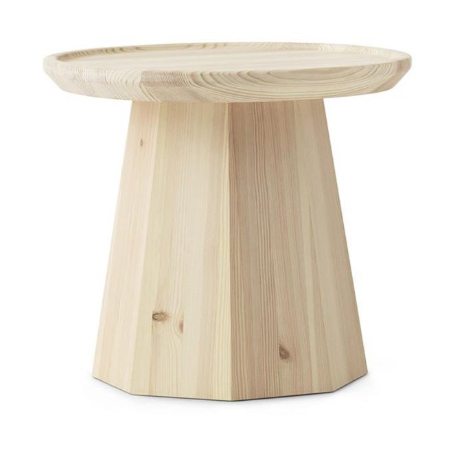 Normann copenhagen pine table small sidobord Ø45 cm h:40,6 cm pine