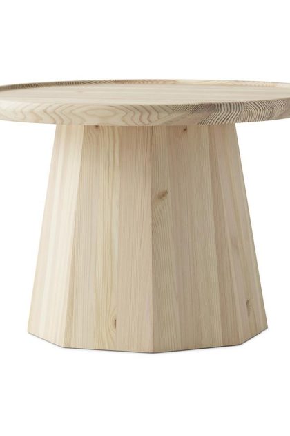 Normann copenhagen pine table large sidobord Ø65 cm h:44,5 cm pine