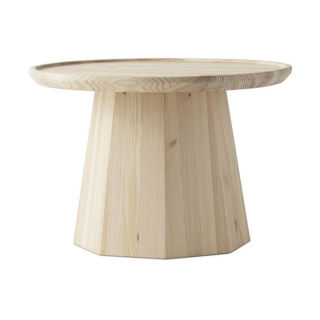 Normann copenhagen pine table large sidobord Ø65 cm h:44,5 cm pine