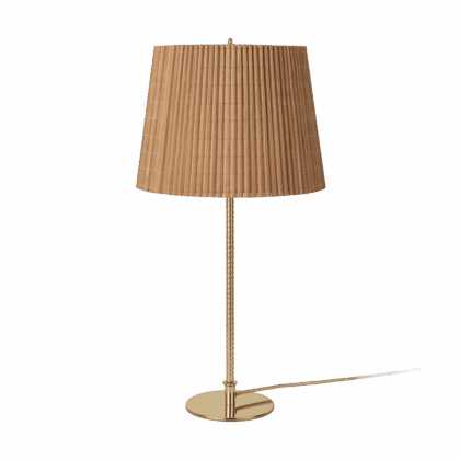Gubi 9205 bordslampa bambu-mässing