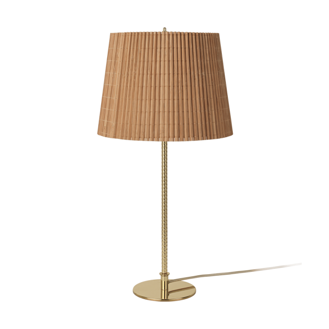 Gubi 9205 bordslampa bambu-mässing