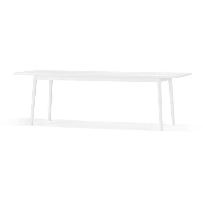 Stolab miss holly bord 235x82 cm björk 21 vit