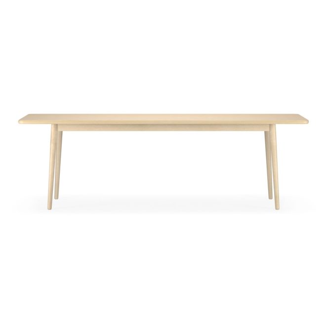 Stolab miss holly bord 235x82 + 1 ilägg 50 cm björk naturell olja