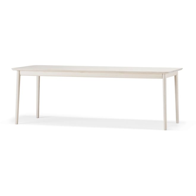 Stolab prima vista bord björk vitolja 120x90 cm vitolja + 1 ilägg