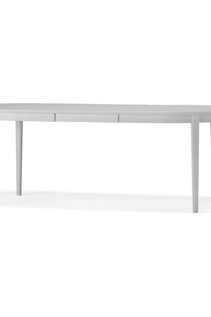 Stolab vardags matbord 160x100 cm björk ljusgrå 51, 1 ilägg