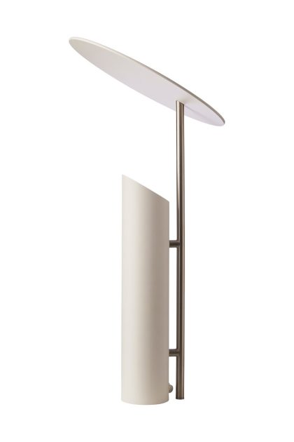 Verpan reflect bordslampa mattvit