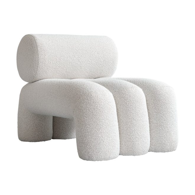 101 copenhagen foku chair loungefåtölj bouclé