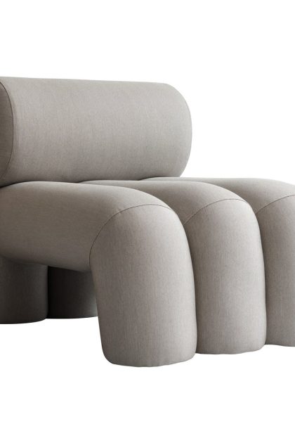 101 copenhagen foku chair loungefåtölj taupe