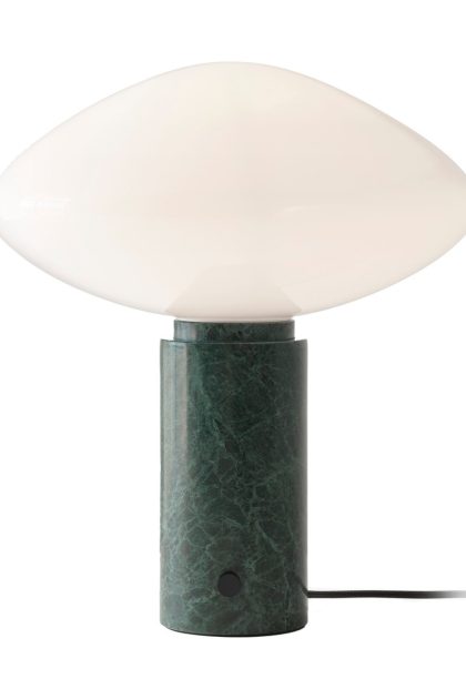 &tradition mist ap17 bordslampa Ø37 cm matt white & guatemala verde