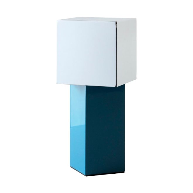 &tradition pivot atd7 portabel lampa blue silver