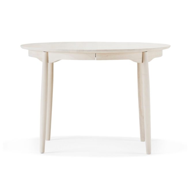 Stolab carl matbord delbart Ø115 cm björk vitolja