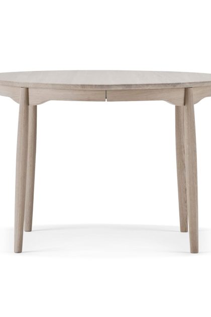 Stolab carl matbord delbart Ø115 cm ek vitolja