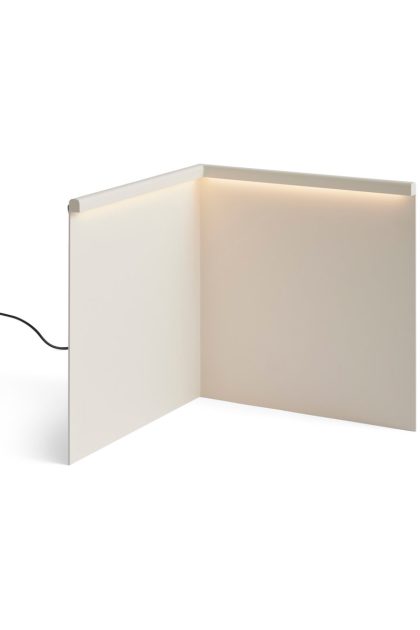 Hay lbm corner bordslampa cream white