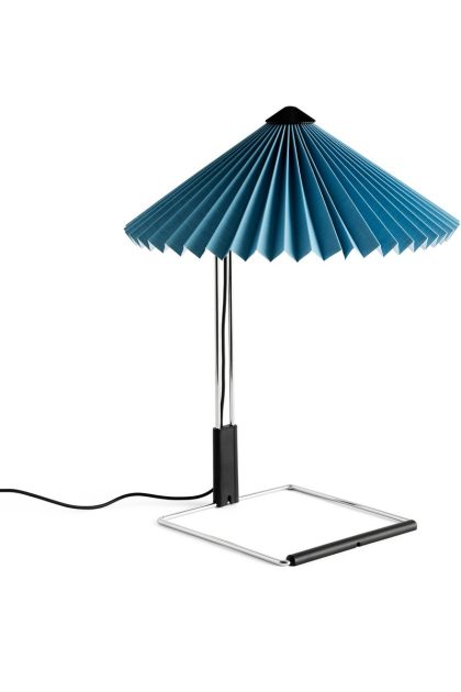 Hay matin table bordslampa Ø30 cm placid blue-steel