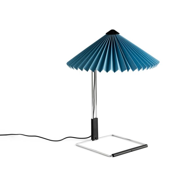 Hay matin table bordslampa Ø30 cm placid blue-steel