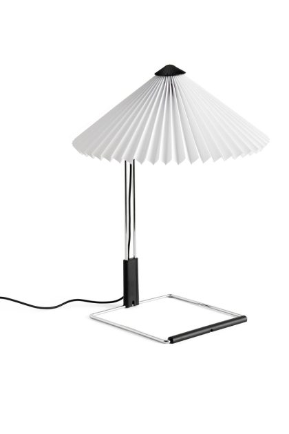 Hay matin table bordslampa Ø30 cm white-steel
