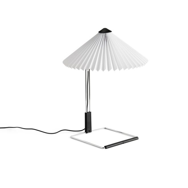 Hay matin table bordslampa Ø30 cm white-steel