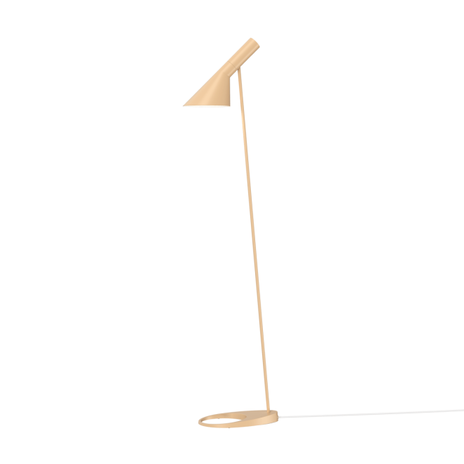 Louis poulsen aj golvlampa warm sand