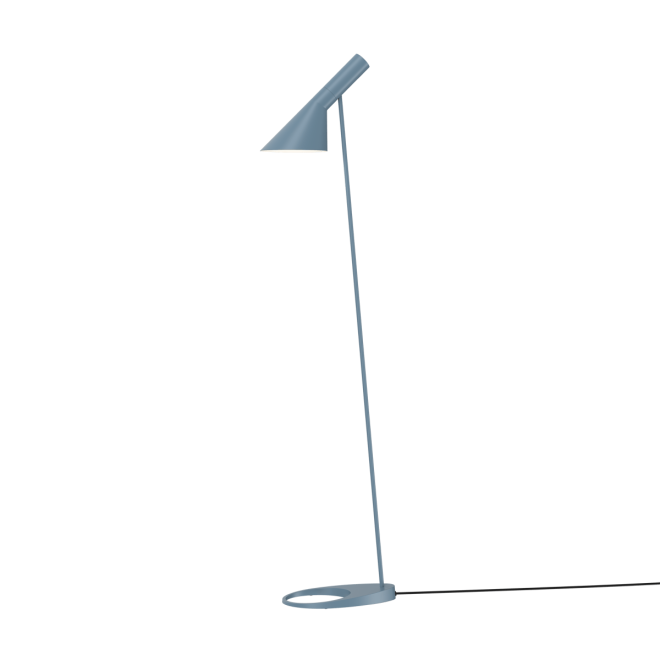 Louis poulsen aj golvlampa dusty blue