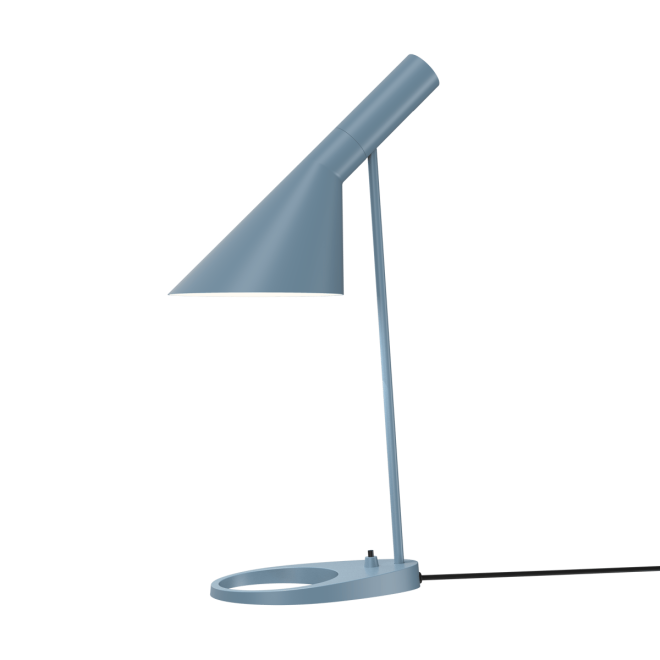 Louis poulsen aj bordslampa dusty blue