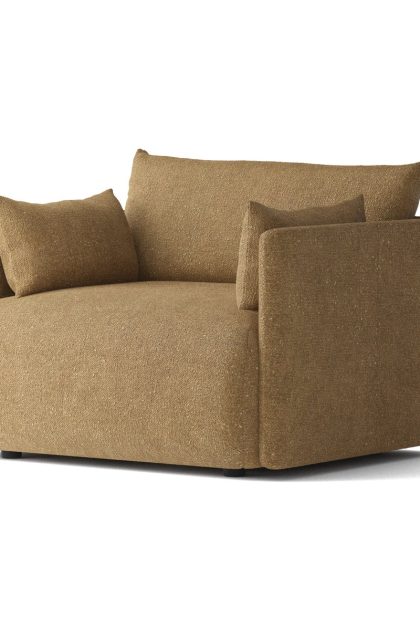 Audo copenhagen offset fåtölj audo bouclé 06 gold