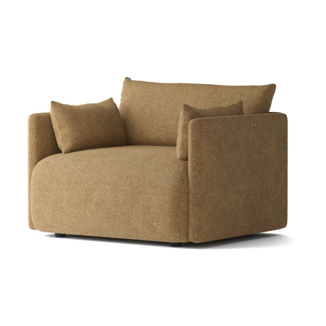 Audo Copenhagen Offset fåtölj Audo Bouclé 06 Gold