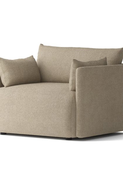 Audo copenhagen offset fåtölj audo bouclé 02 beige