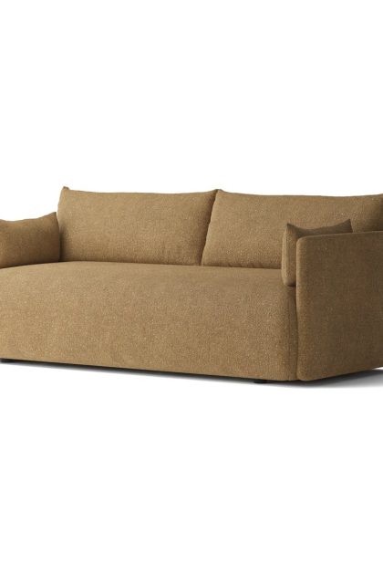 Audo copenhagen offset soffa 2-sits audo bouclé 06 gold