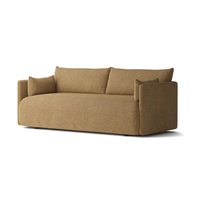 Audo copenhagen offset soffa 2-sits audo bouclé 06 gold