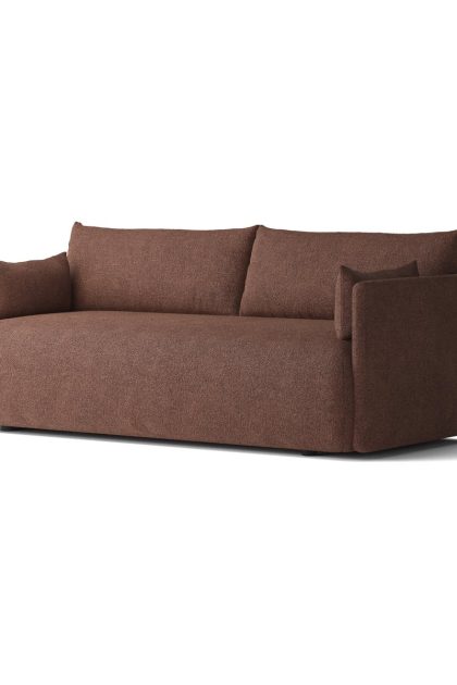 Audo copenhagen offset soffa 2-sits audo bouclé 08 bordeaux